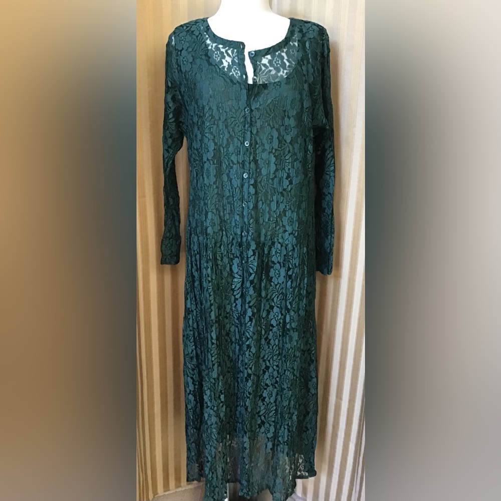 Vintage 80’s Maxi Lace Dress